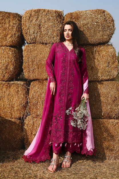Azure | Luxury Lawn 26 | Barbella - Dress - available at Maria Faisal in UK and USA.