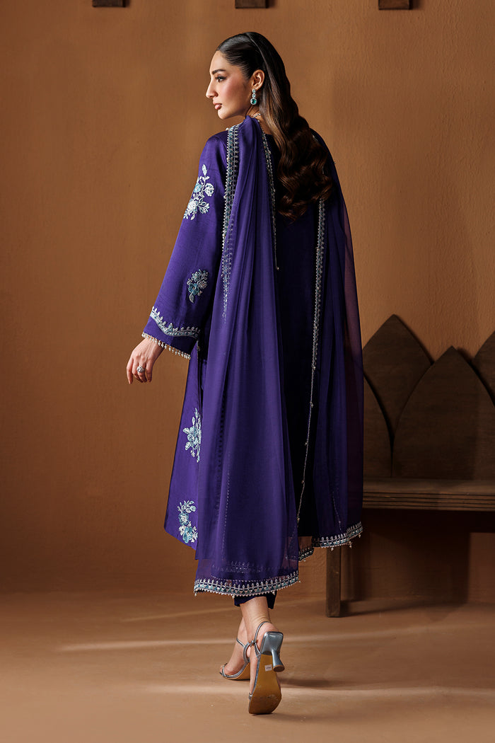 Baroque  | Luxury Pret 26 | PR-1284 - Luxury Dress - available at Maria Faisal in UK and USA.