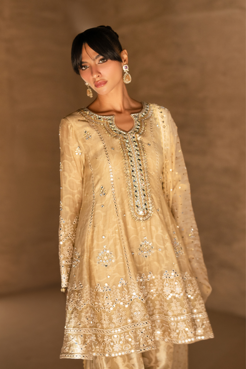 Sana Abbas | Zalea Formals | MIRHA - Formal Dress - available at Maria Faisal in UK and USA.