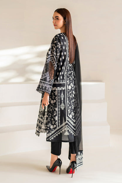 Baroque | Luxury Pret 24 | LAWN UF-671 - Designer Dress with Intricate embroidery and embellishments. Shop elegent wedding dress at Maria Faisal.