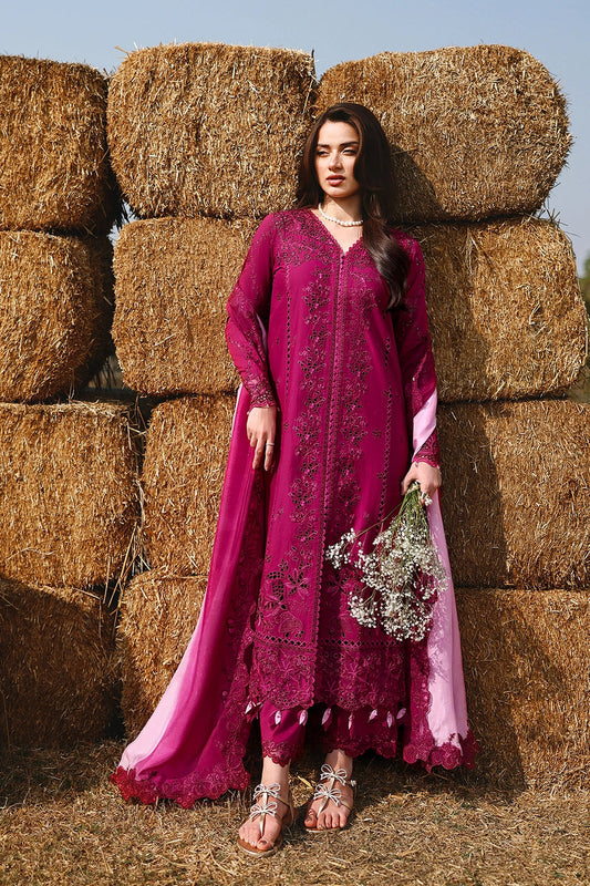 Azure | Luxury Lawn 26 | Barbella - Luxury Dress - available at Maria Faisal in UK and USA.