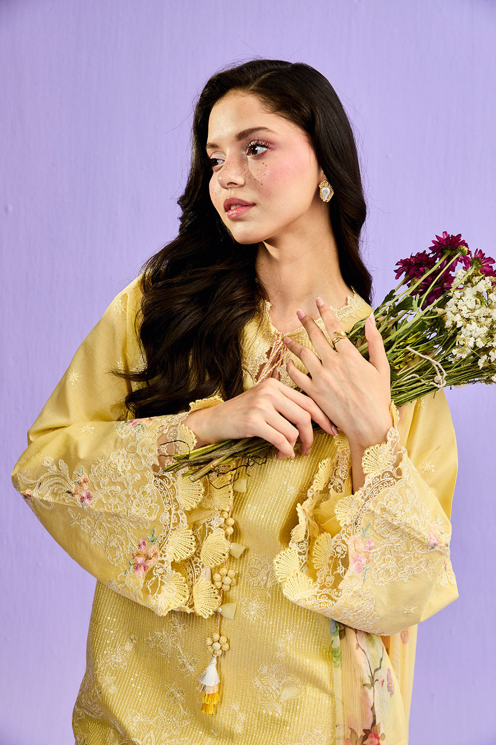 Sobia Nazir | Vital 26 | 2A - Luxury Dress - available at Maria Faisal in UK and USA.