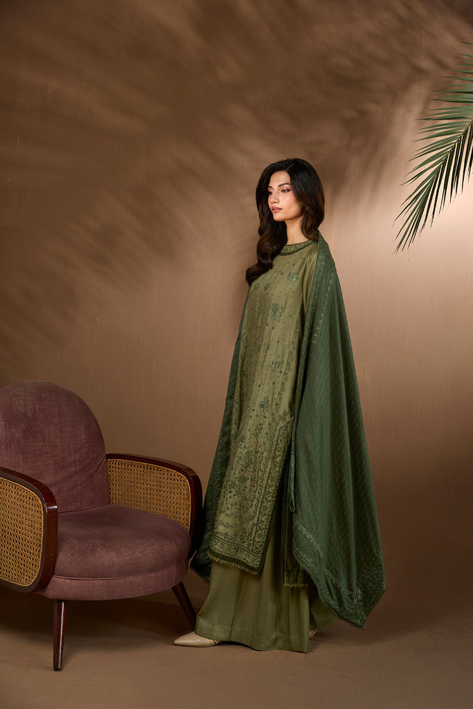 Sobia Nazir | Winter Shawl 25 | Design 2A - Formal Dress - available at Maria Faisal in UK and USA.