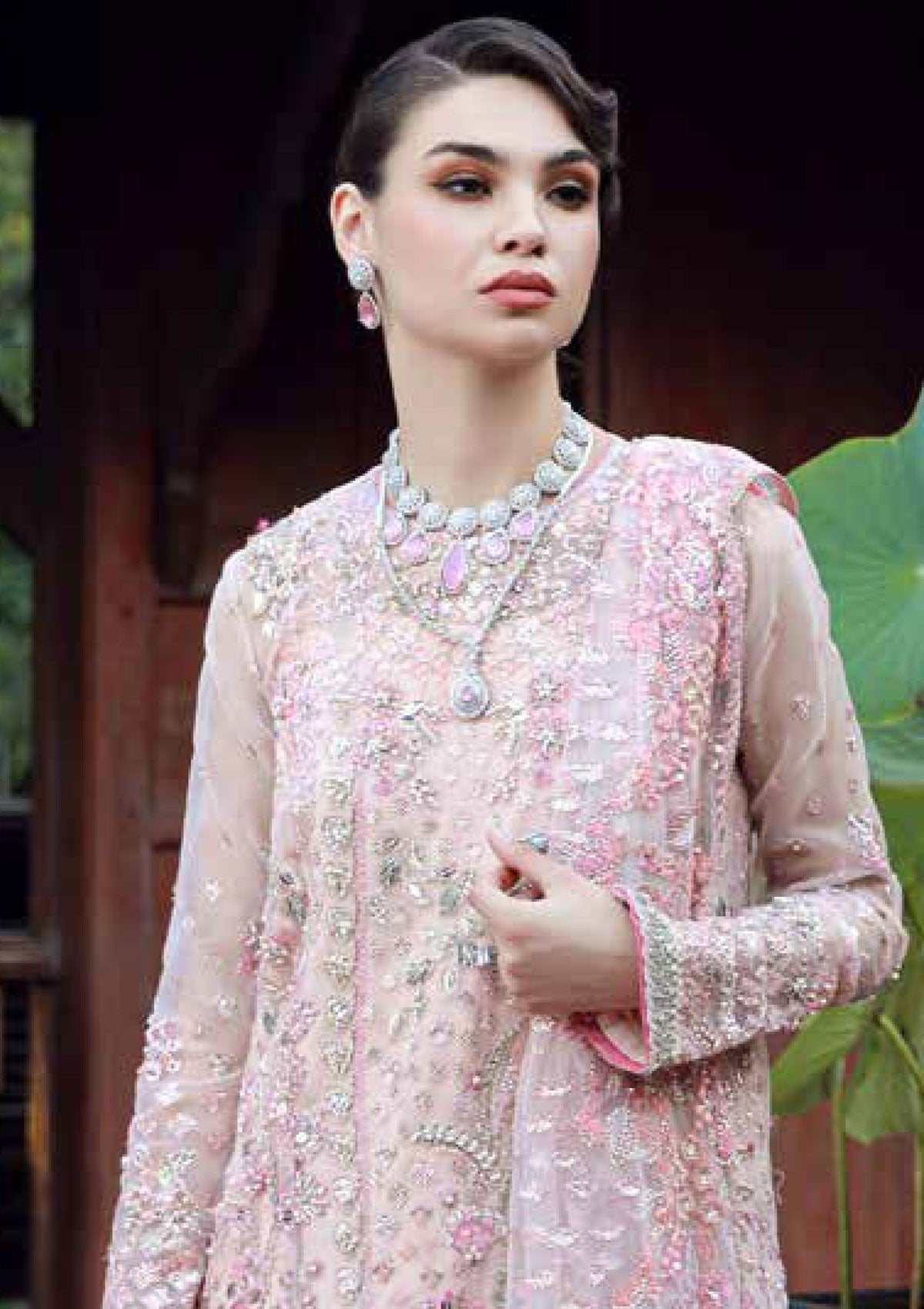 Ezra | Wedding Collection | EW24#06 - Bloom - Designer Dress with Intricate embroidery and embellishments. Shop elegent wedding dress at Maria Faisal.