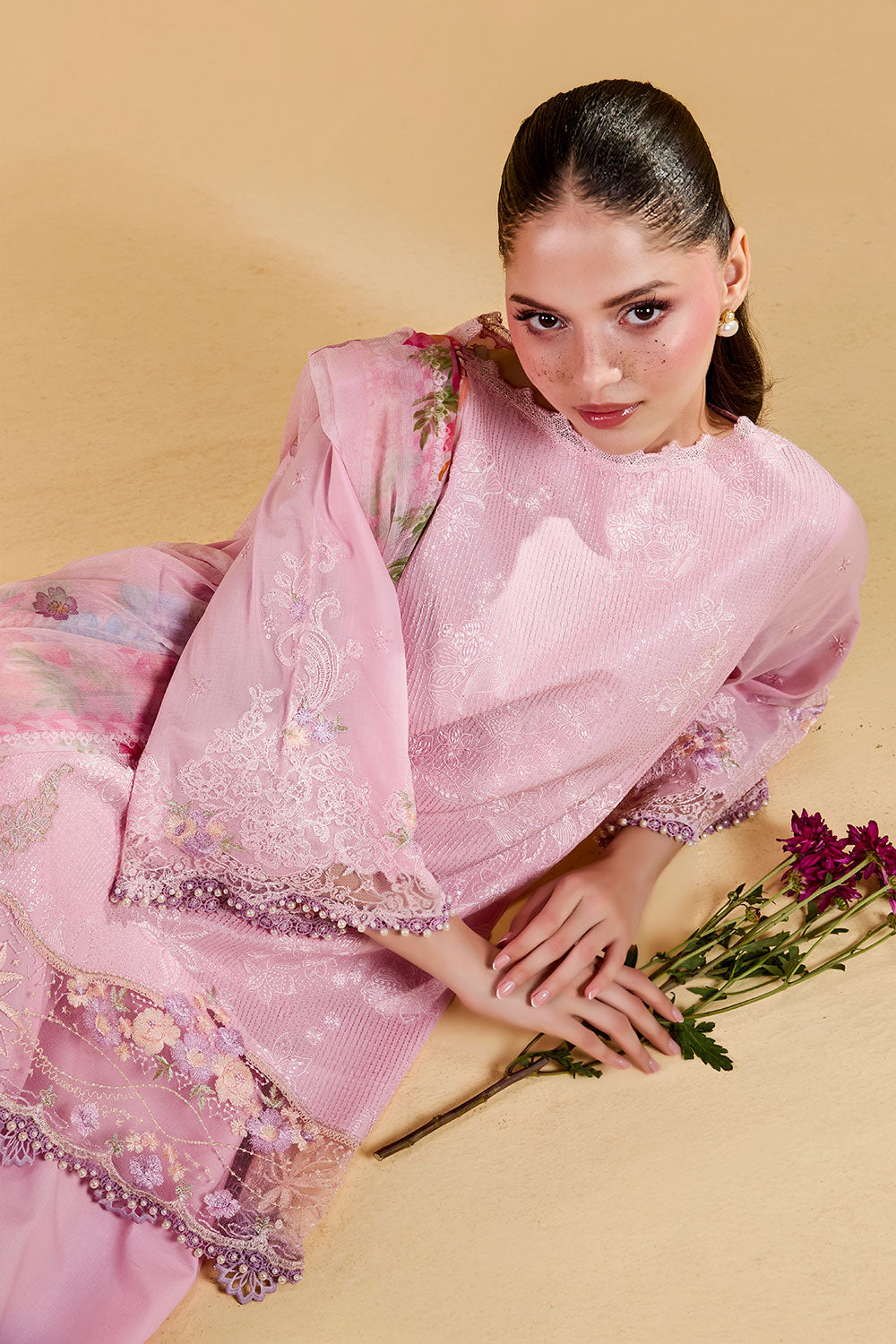 Sobia Nazir | Vital 26 | 2B - Luxury Dress - available at Maria Faisal in UK and USA.