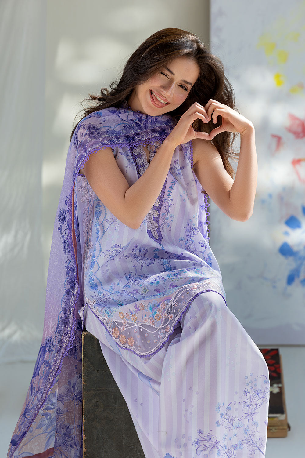 Sobia Nazir | Vital 26 | 2B - Luxury Dress - available at Maria Faisal in UK and USA.