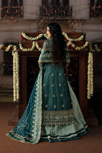 Afrozeh | Shehnai Wedding Formals 26 | Suhan - Wedding Dress - available at Maria Faisal in UK and USA.
