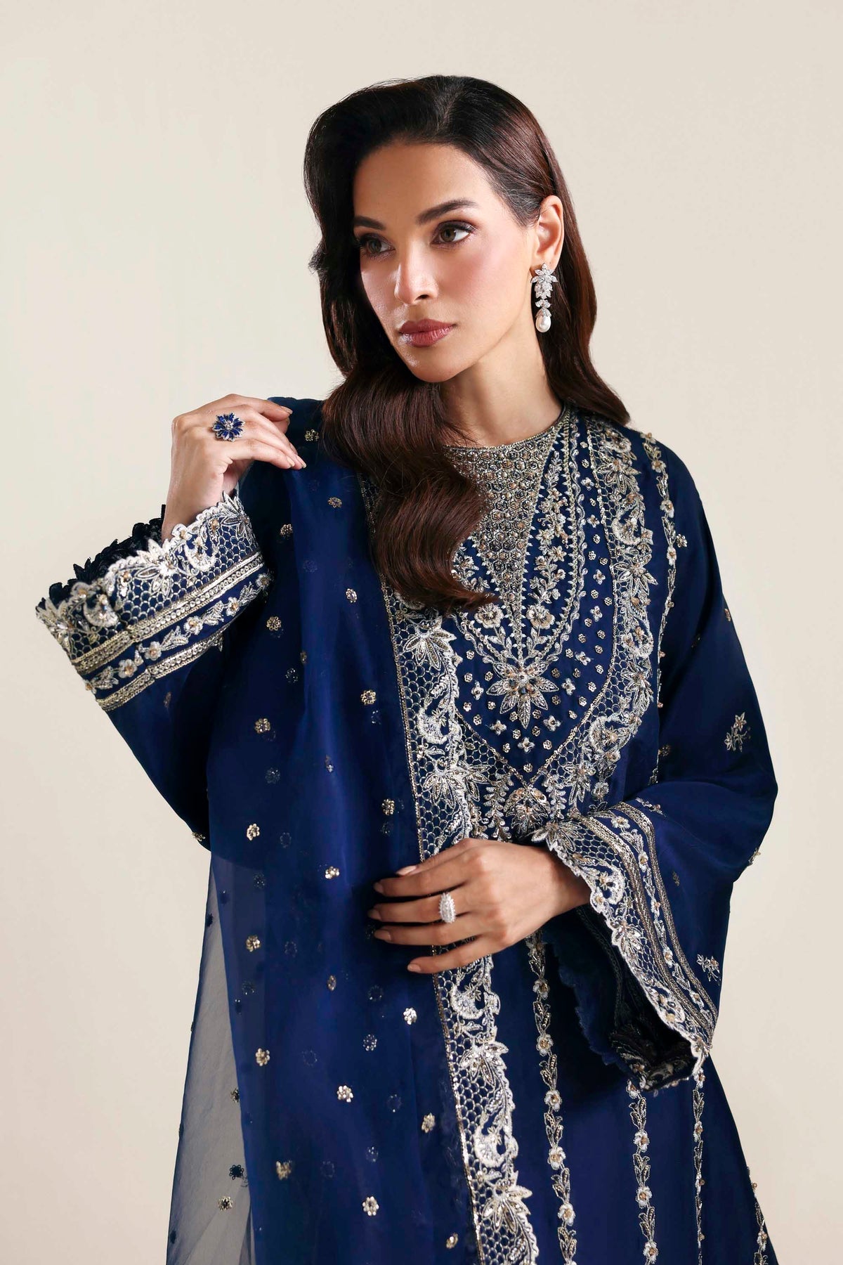 Akbar Aslam | Formal Pret | Ardyn - Formal Dress - available at Maria Faisal in UK and USA.
