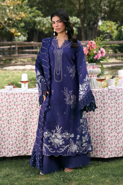 Zarposh | Summer Soiree | Ivera - Luxury Dress - available at Maria Faisal in UK and USA.