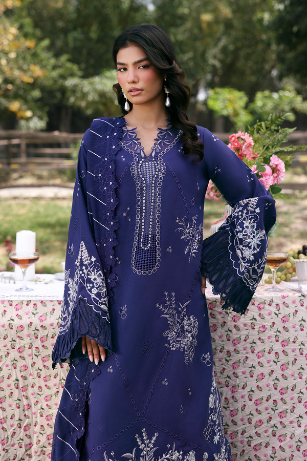 Zarposh | Summer Soiree | Ivera - Luxury Dress - available at Maria Faisal in UK and USA.
