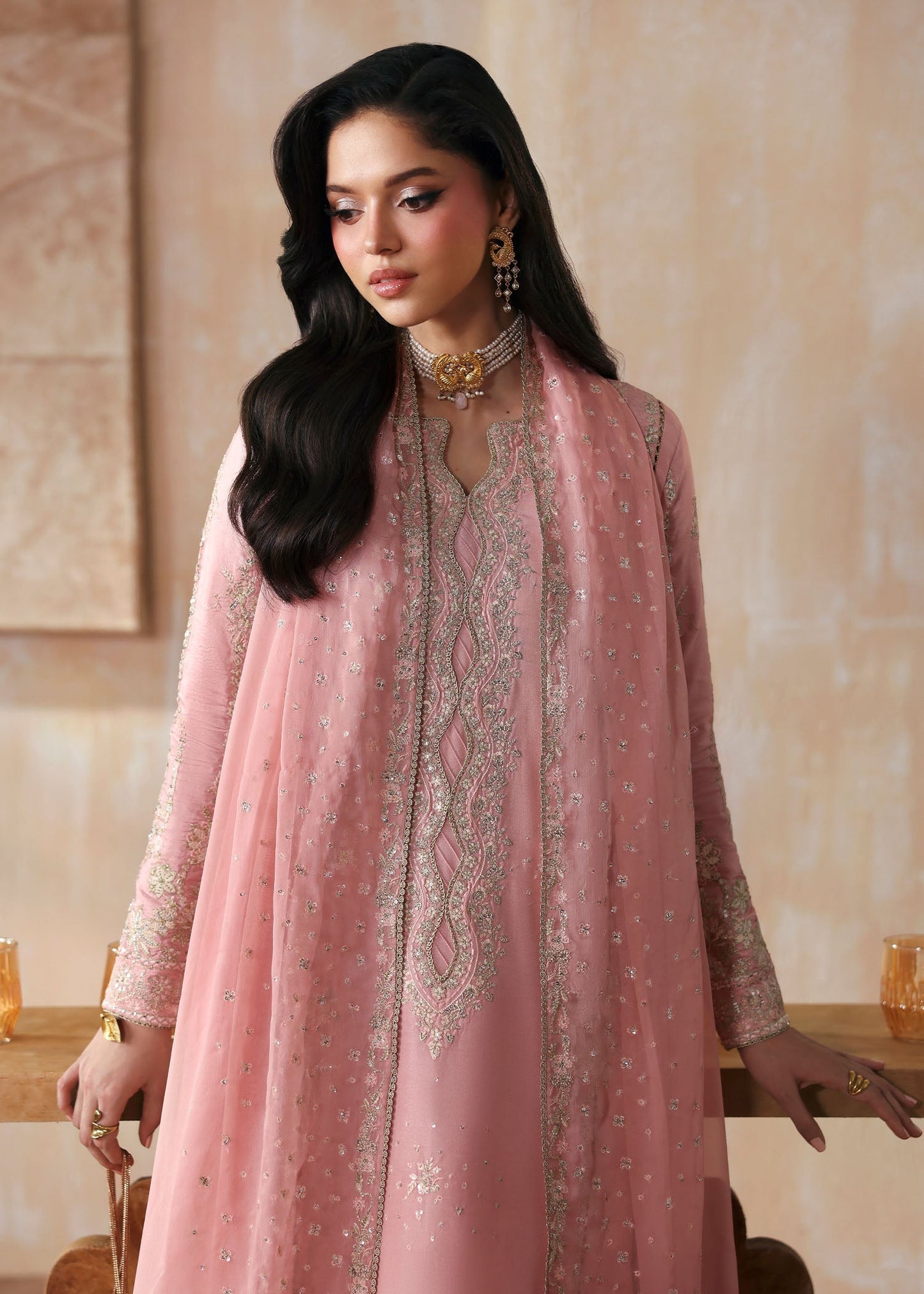 Kanwal Malik | Rea Luxury Pret 26 | Leia - Luxury Dress - available at Maria Faisal in UK and USA.