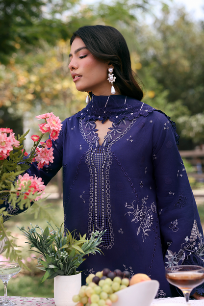 Zarposh | Summer Soiree | Ivera - Luxury Dress - available at Maria Faisal in UK and USA.