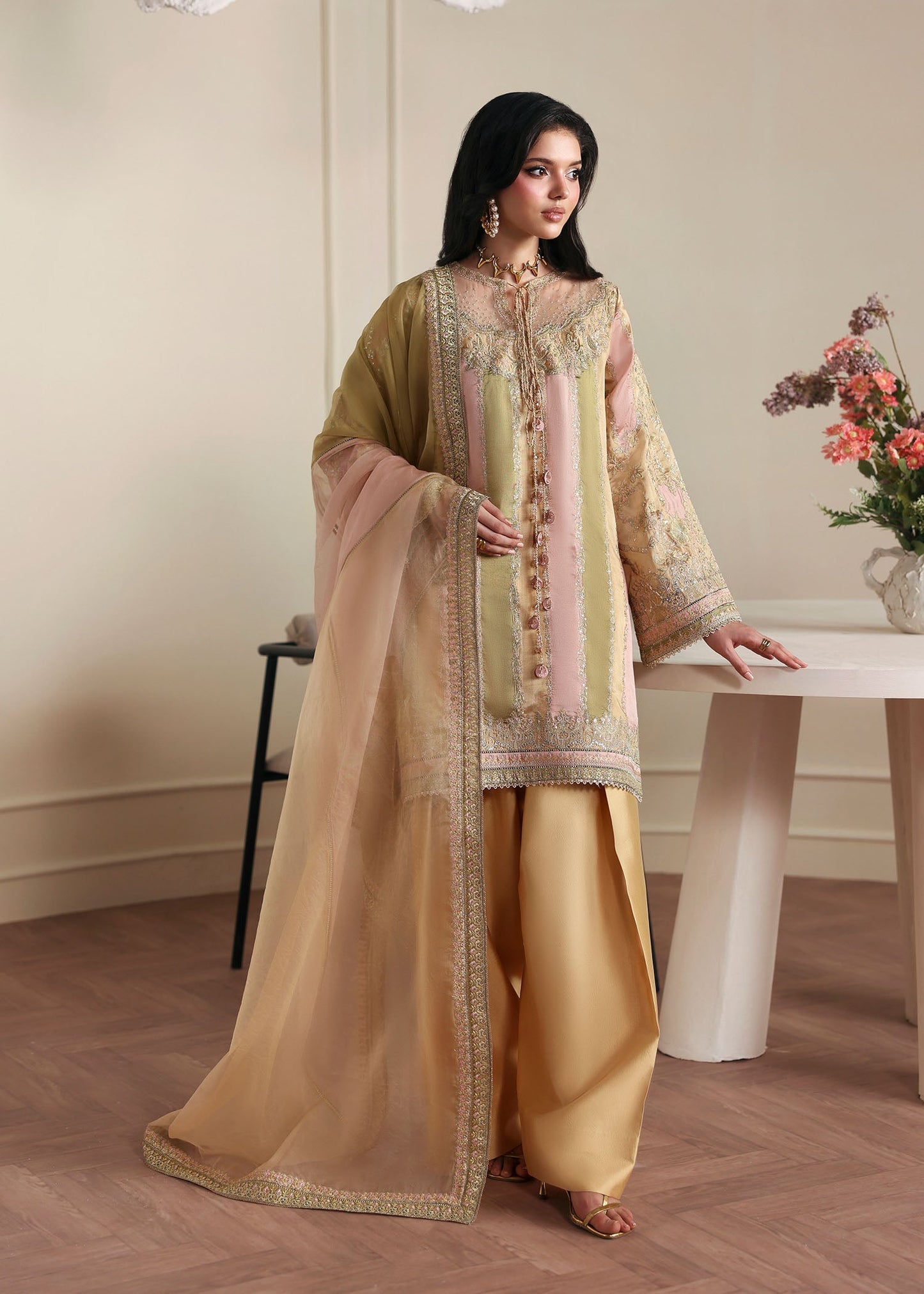 Kanwal Malik | Rea Luxury Pret 26 | Bareeha - Luxury Dress - available at Maria Faisal in UK and USA.