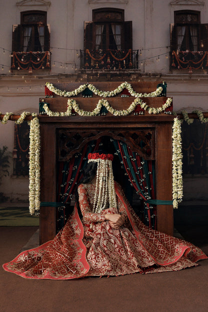 Afrozeh | Shehnai Wedding Formals 26 | Rukhsan - Wedding Dress - available at Maria Faisal in UK and USA.