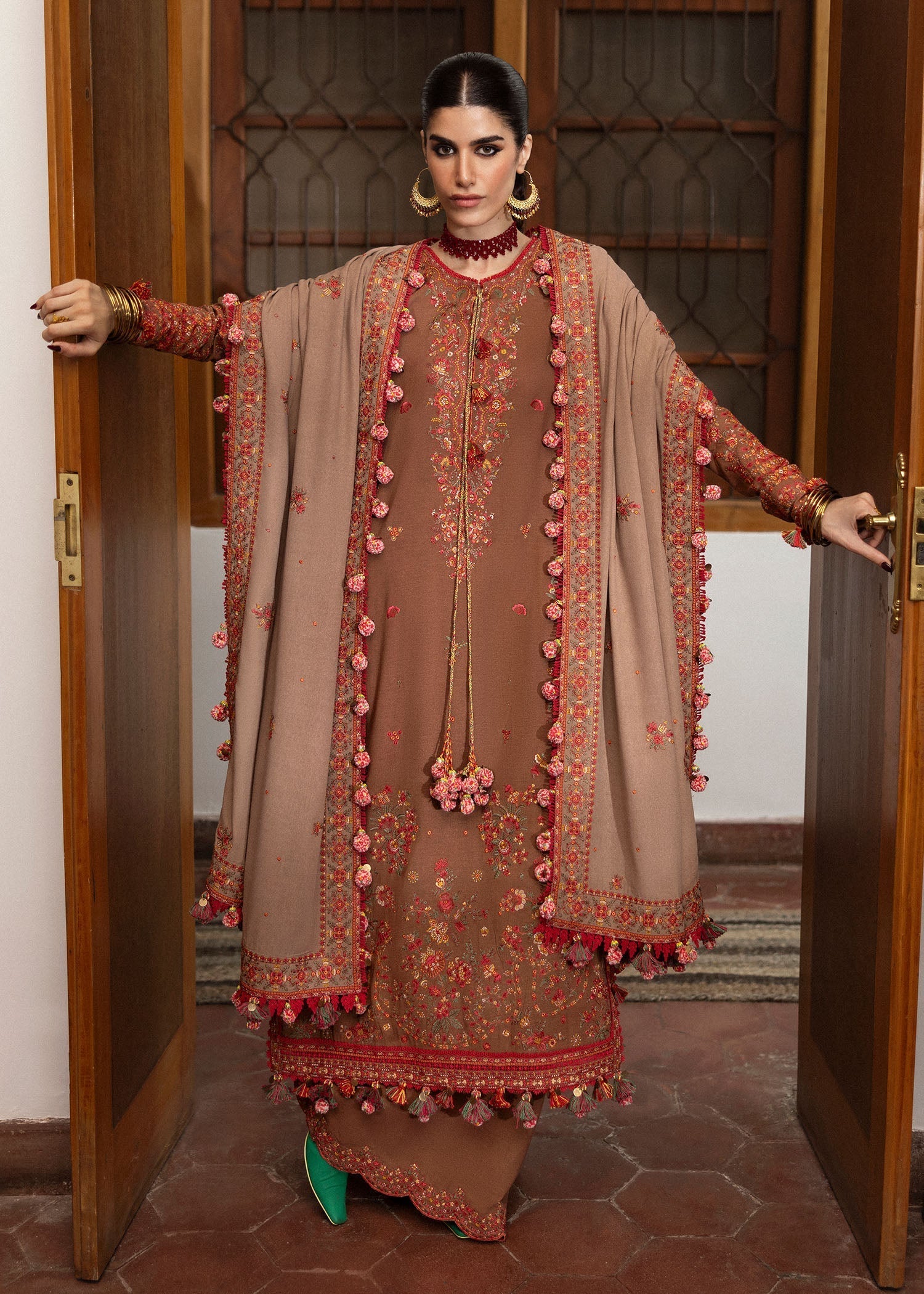 Hussain Rehar | Karandi Winter 24 | Shay - Ladies Clothes - Maria Faisal