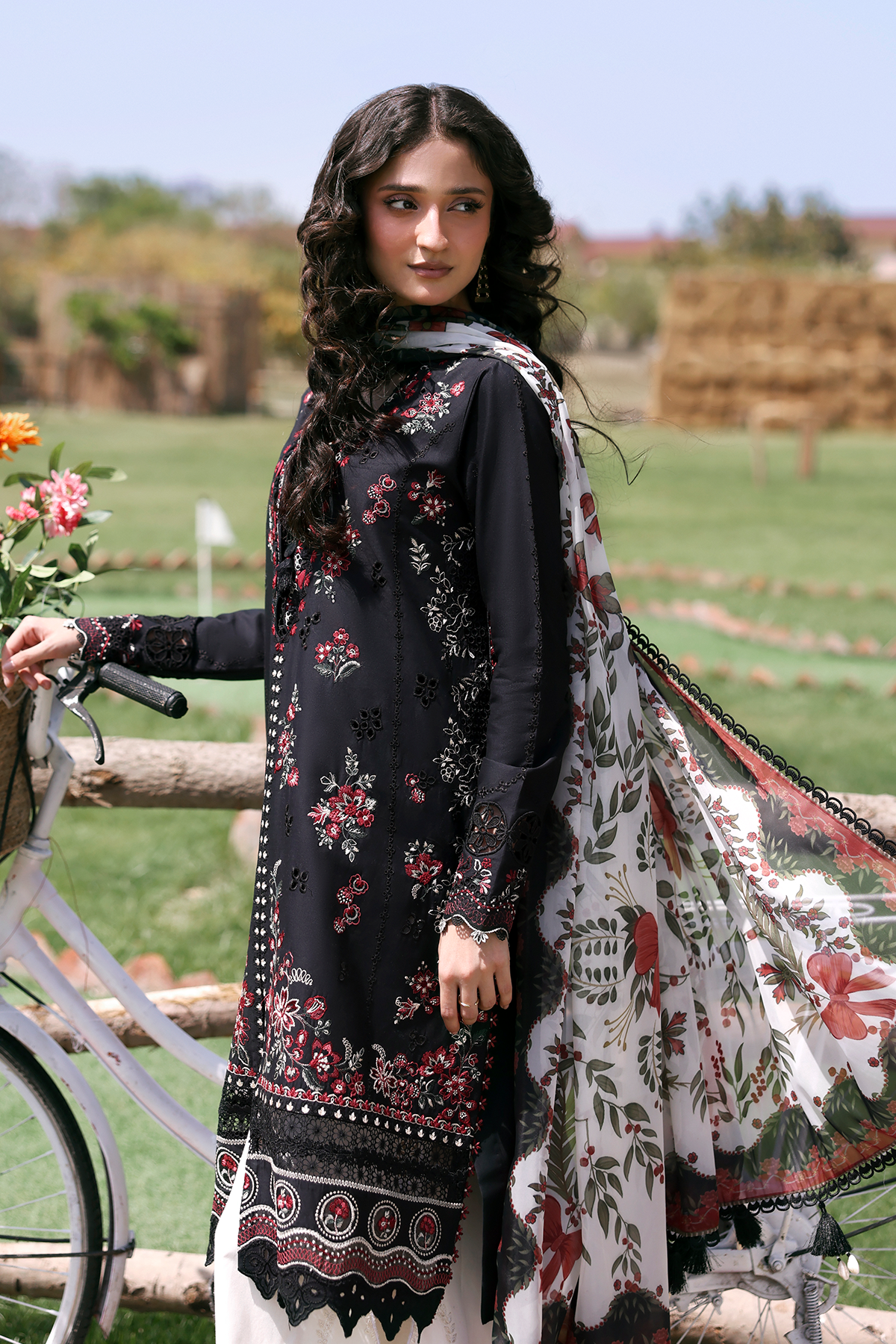 Zarposh | Summer Soiree | Osyra - Luxury Dress - available at Maria Faisal in UK and USA.