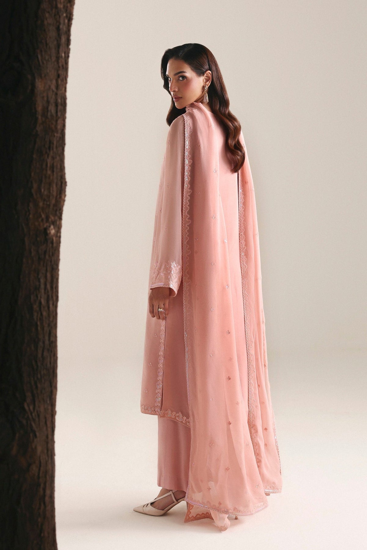 Akbar Aslam | Formal Pret | Solae - Formal Dress - available at Maria Faisal in UK and USA.