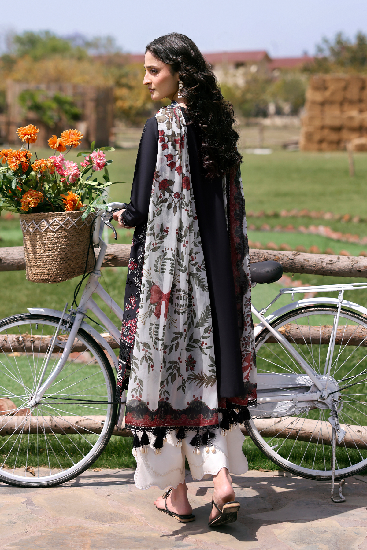 Zarposh | Summer Soiree | Osyra - Luxury Dress - available at Maria Faisal in UK and USA.