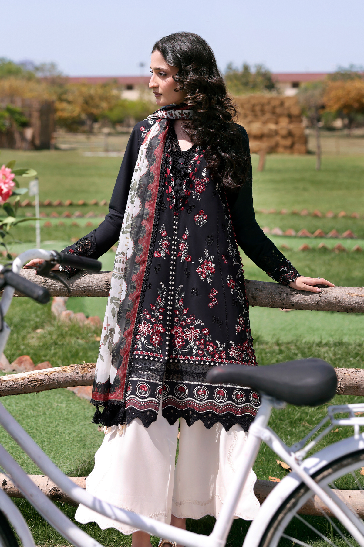 Zarposh | Summer Soiree | Osyra - Luxury Dress - available at Maria Faisal in UK and USA.
