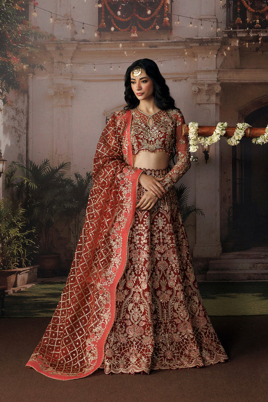 Afrozeh | Shehnai Wedding Formals 26 | Rukhsan - Wedding Dress - available at Maria Faisal in UK and USA.