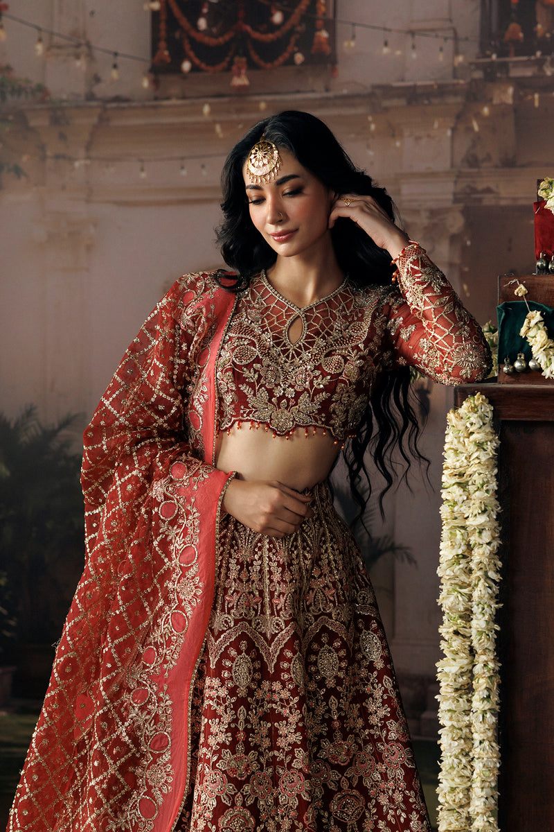 Afrozeh | Shehnai Wedding Formals 26 | Rukhsan - Wedding Dress - available at Maria Faisal in UK and USA.