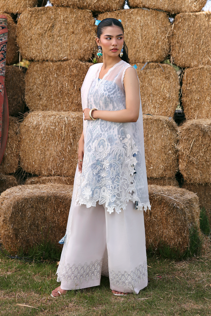 Zarposh | Summer Soiree | Vione - Luxury Dress - available at Maria Faisal in UK and USA.