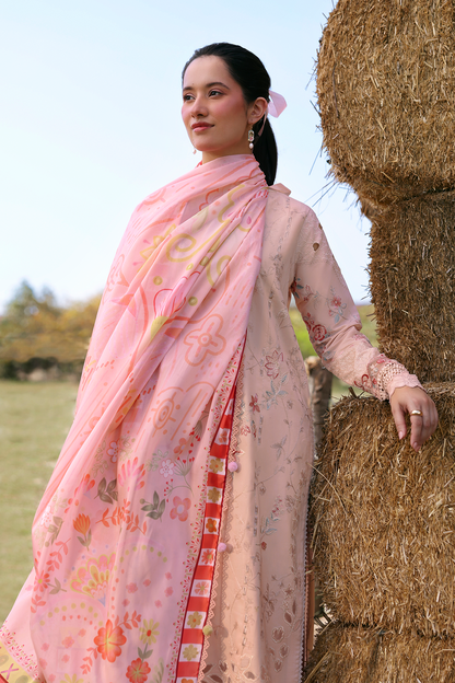 Zarposh | Summer Soiree |Selyn - Luxury Dress - available at Maria Faisal in UK and USA.