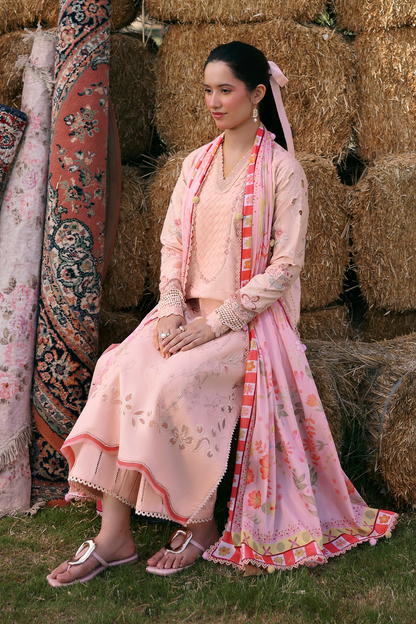 Zarposh | Summer Soiree |Selyn - Luxury Dress - available at Maria Faisal in UK and USA.