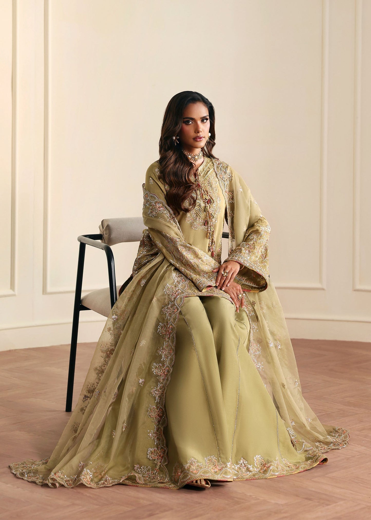 Kanwal Malik | Rea Luxury Pret 26 | Vena - Luxury Dress - available at Maria Faisal in UK and USA.