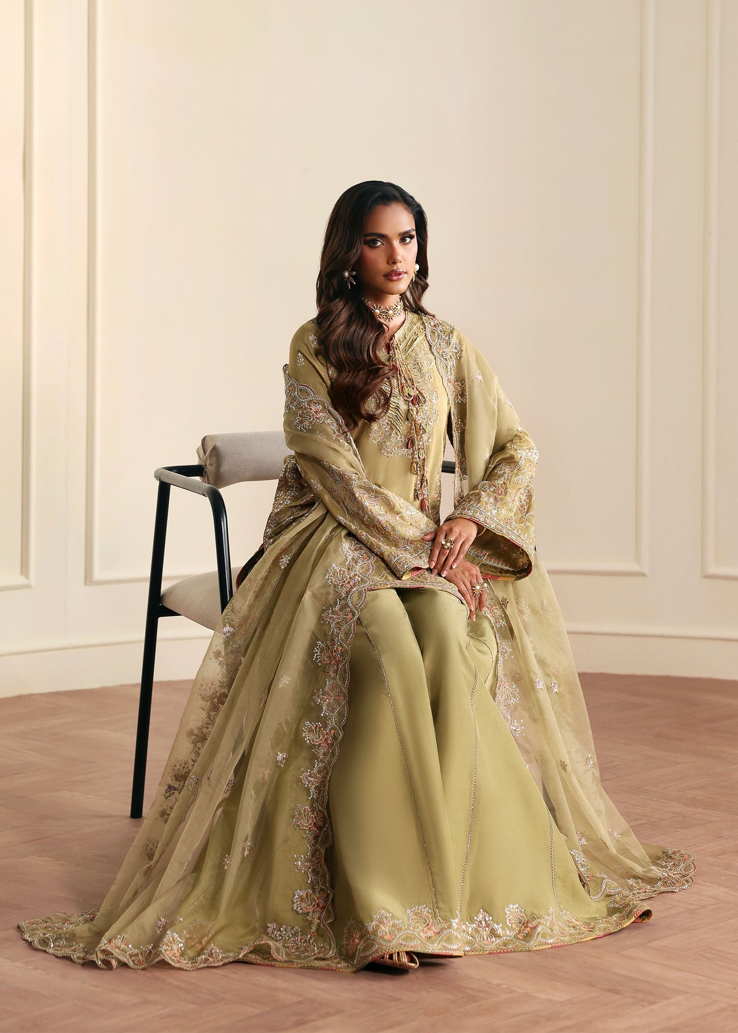 Kanwal Malik | Rea Luxury Pret 26 | Vena - Luxury Dress - available at Maria Faisal in UK and USA.