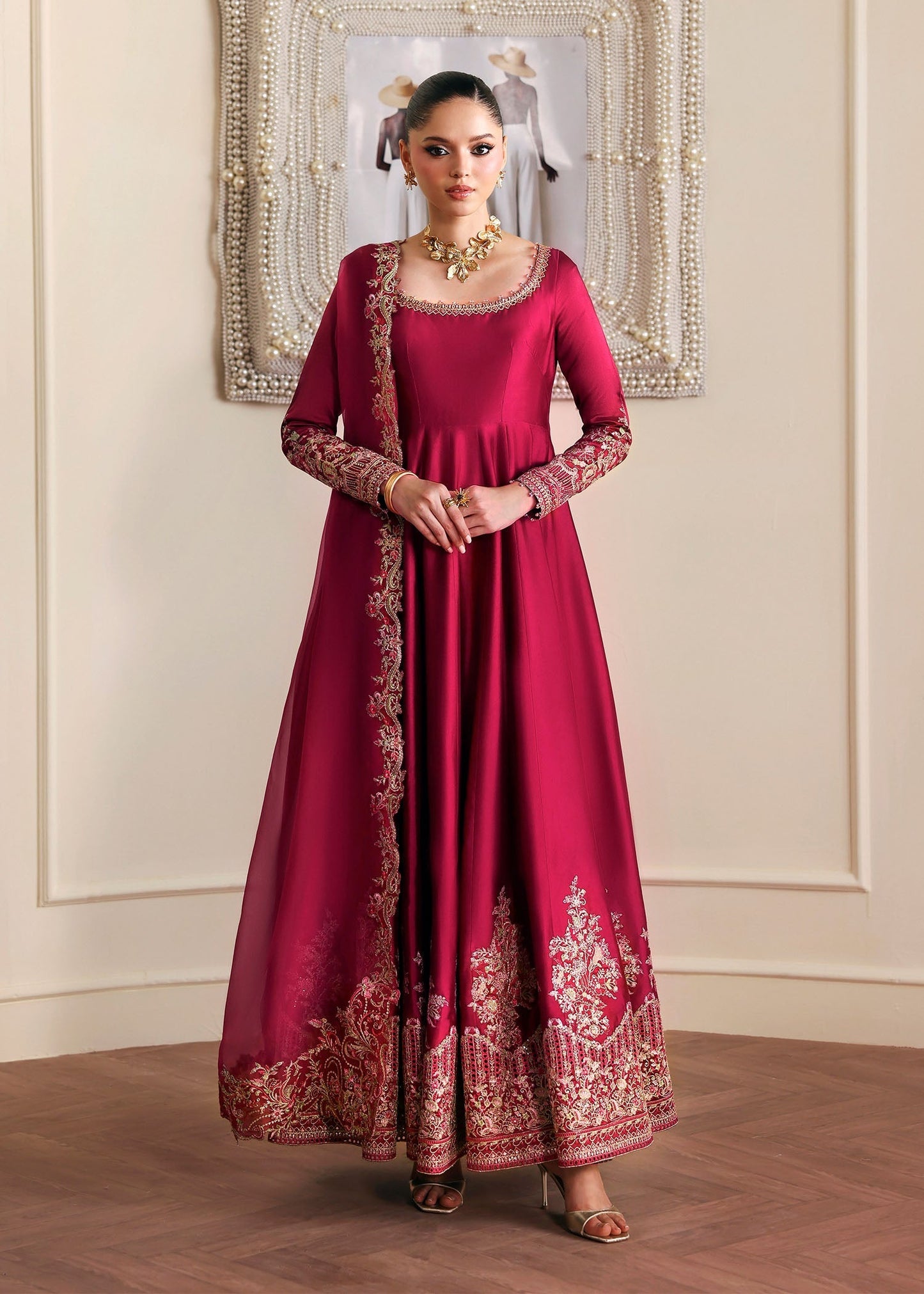 Kanwal Malik | Rea Luxury Pret 26 | Kamira - Luxury Dress - available at Maria Faisal in UK and USA.