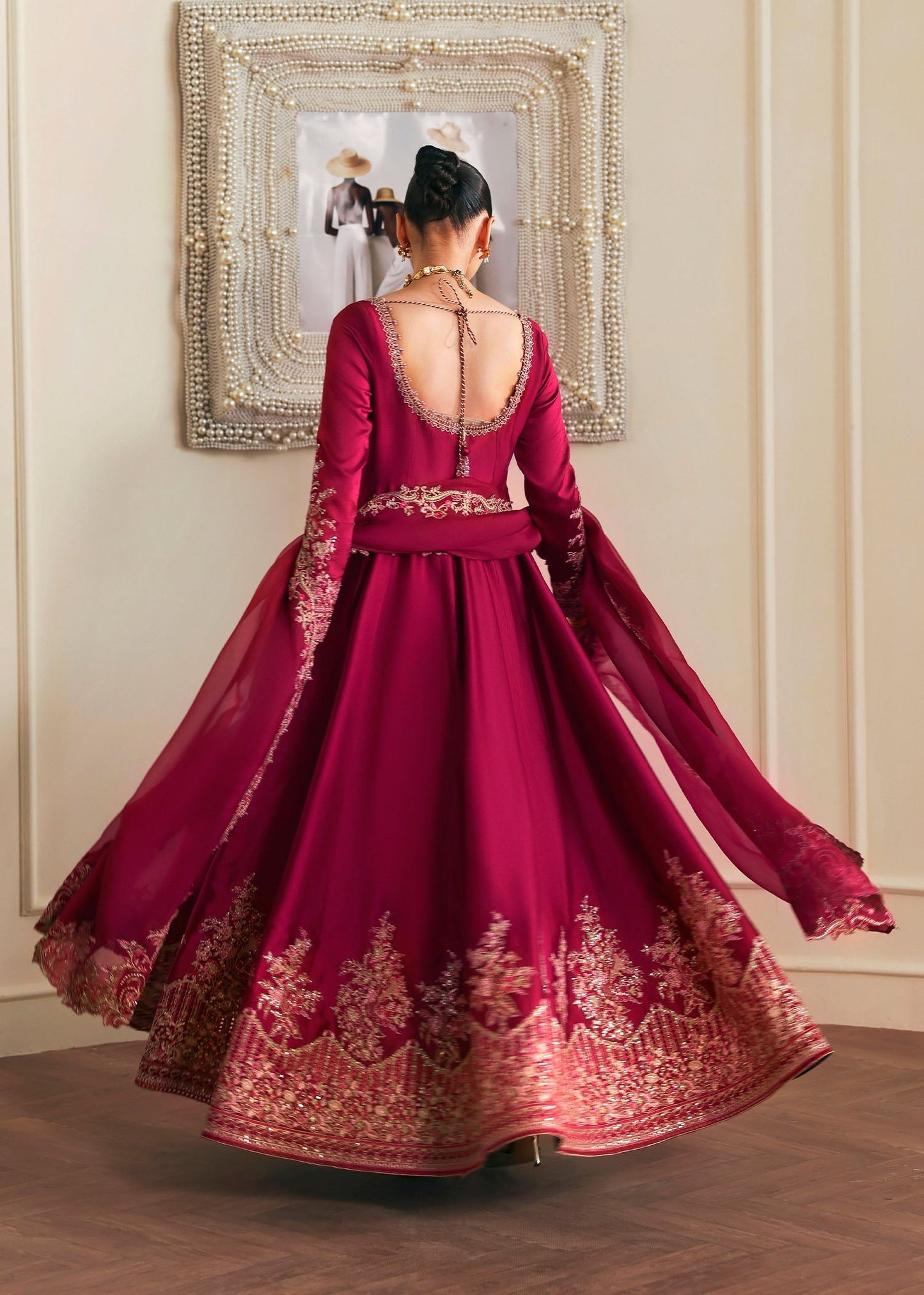 Kanwal Malik | Rea Luxury Pret 26 | Kamira - Luxury Dress - available at Maria Faisal in UK and USA.