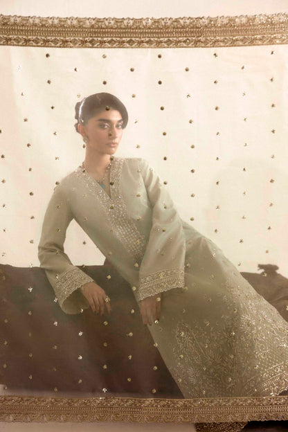 Akbar Aslam | Formal Pret | Aurex - Formal Dress - available at Maria Faisal in UK and USA.