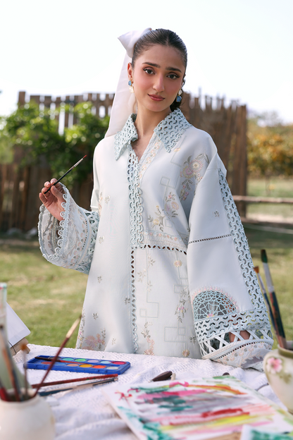 Zarposh | Summer Soiree | Kaelis - Luxury Dress - available at Maria Faisal in UK and USA.