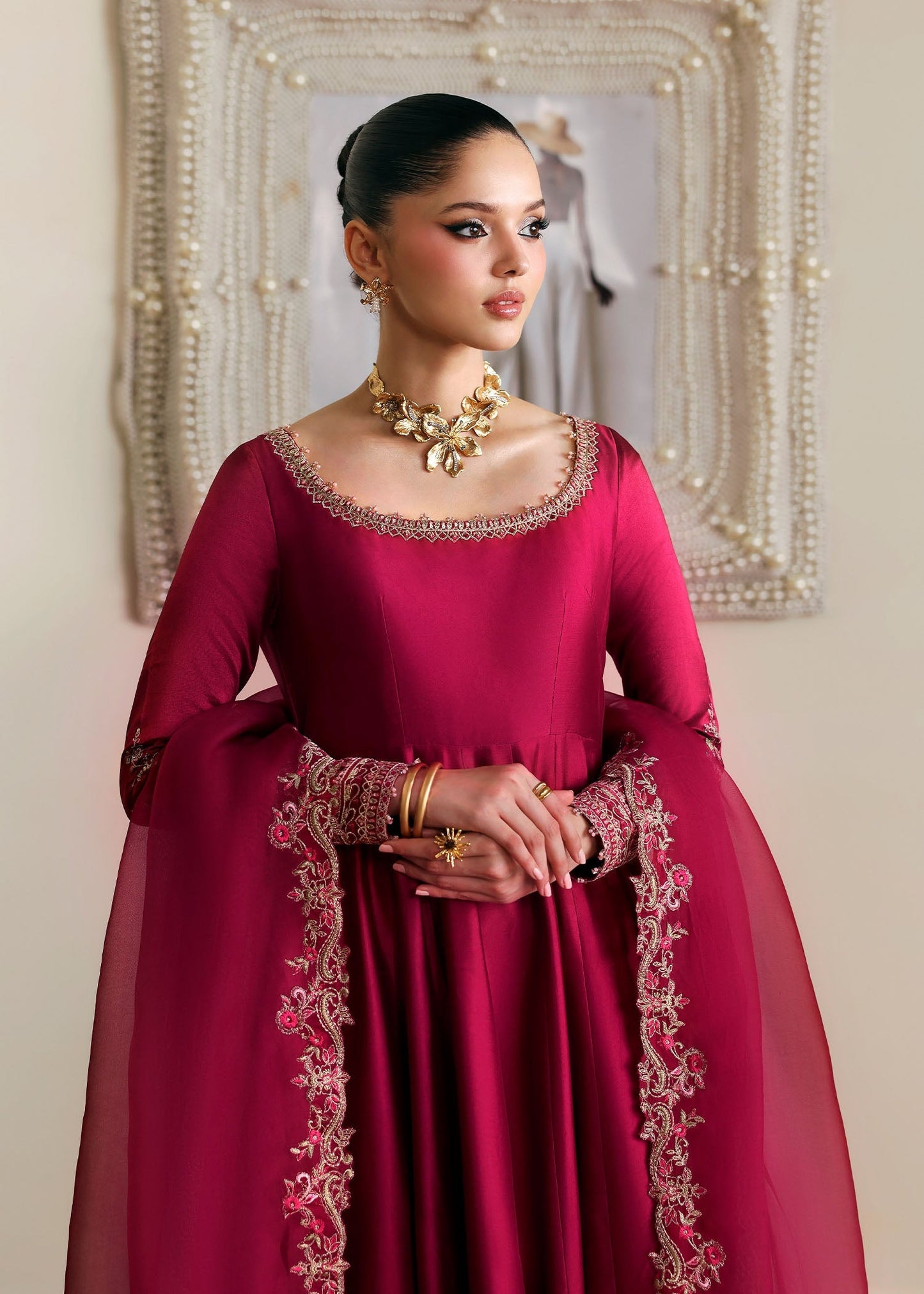 Kanwal Malik | Rea Luxury Pret 26 | Kamira - Luxury Dress - available at Maria Faisal in UK and USA.
