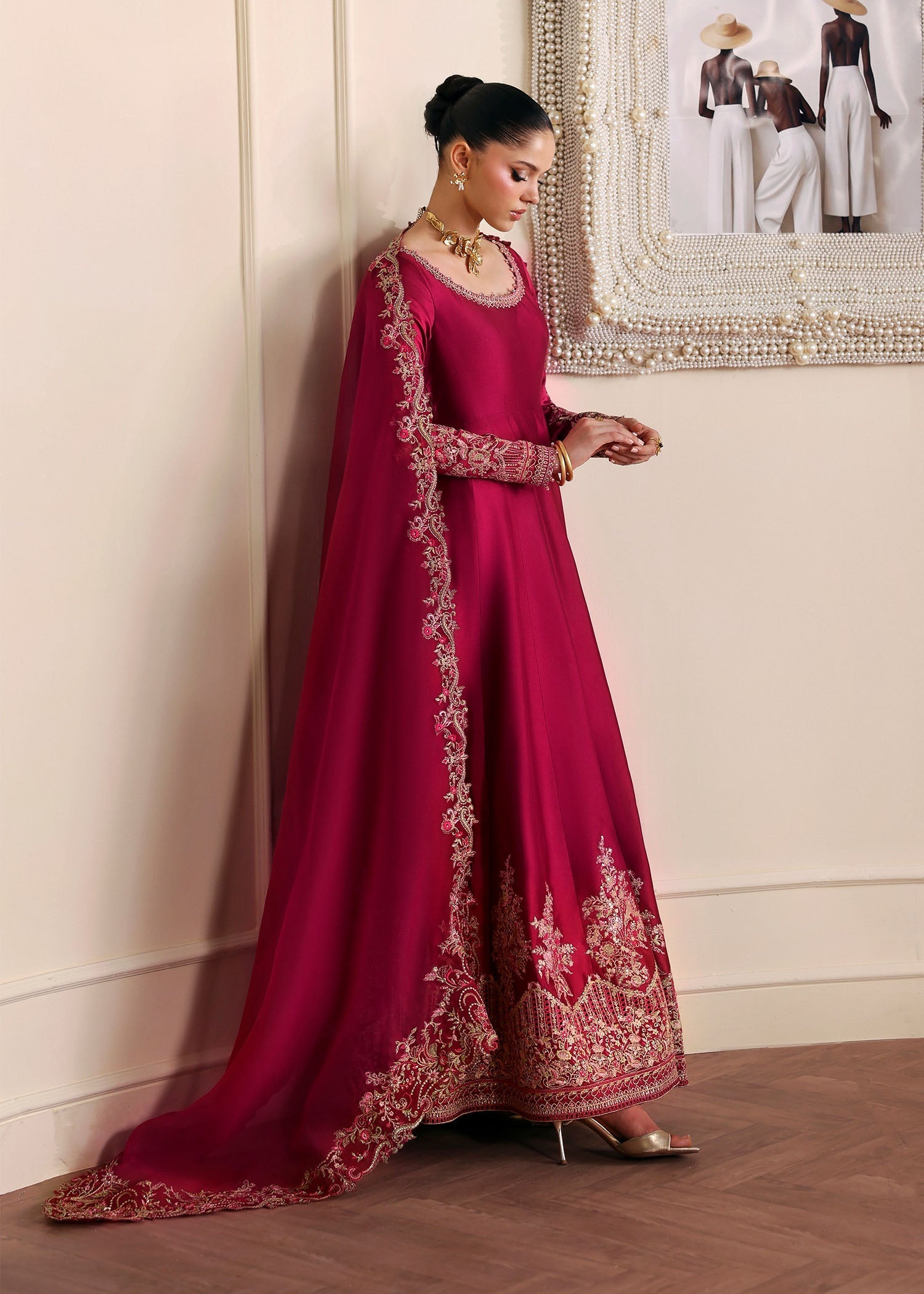 Kanwal Malik | Rea Luxury Pret 26 | Kamira - Luxury Dress - available at Maria Faisal in UK and USA.