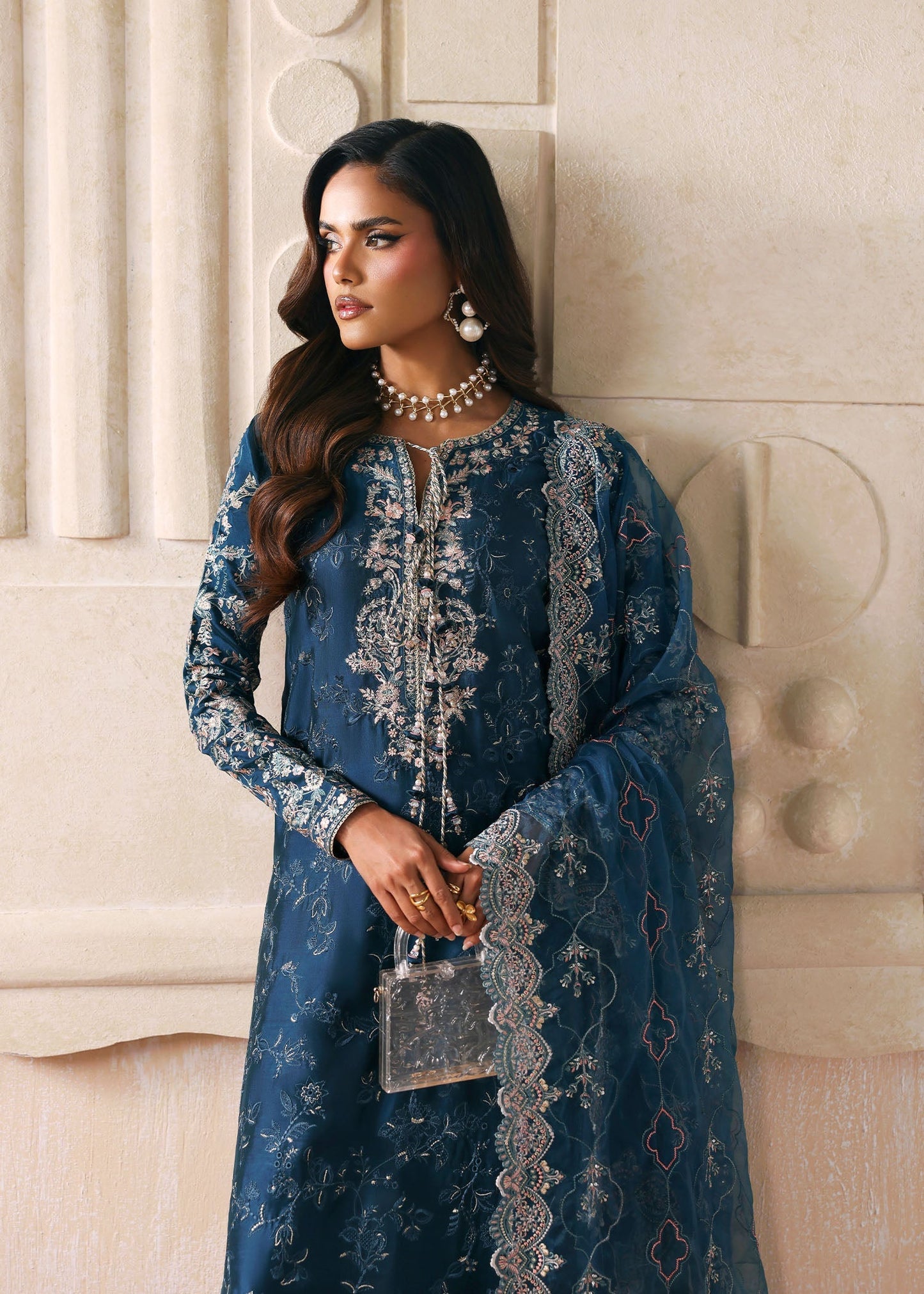 Kanwal Malik | Rea Luxury Pret 26 | Fiya - Luxury Dress - available at Maria Faisal in UK and USA.