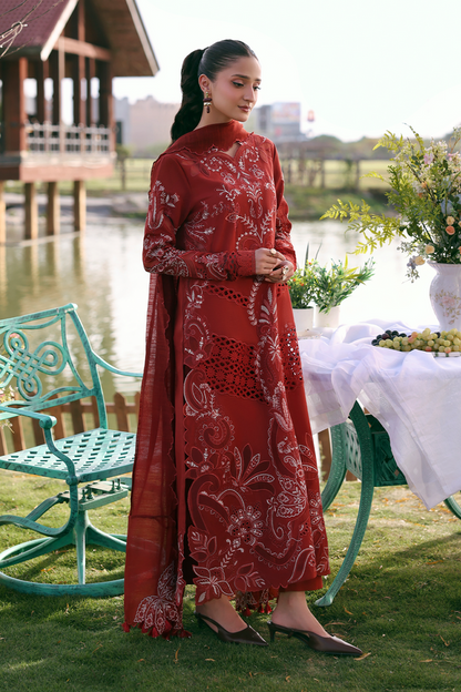 Zarposh | Summer Soiree | Calyx - Luxury Dress - available at Maria Faisal in UK and USA.