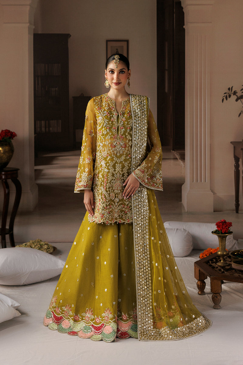 Afrozeh | Shehnai Wedding Formals 26 | Zarminay - Wedding Dress - available at Maria Faisal in UK and USA.
