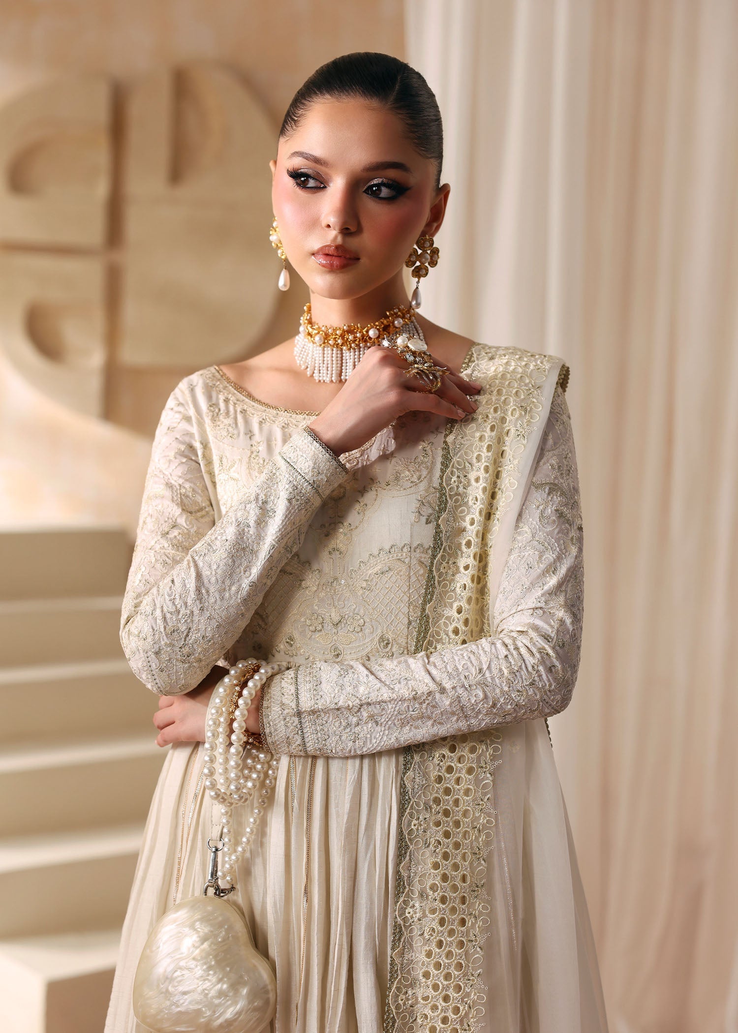 Kanwal Malik | Rea Luxury Pret 26 | Nira - Luxury Dress - available at Maria Faisal in UK and USA.