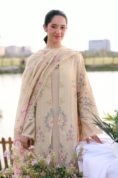 Zarposh | Summer Soiree | Ismera - Luxury Dress - available at Maria Faisal in UK and USA.