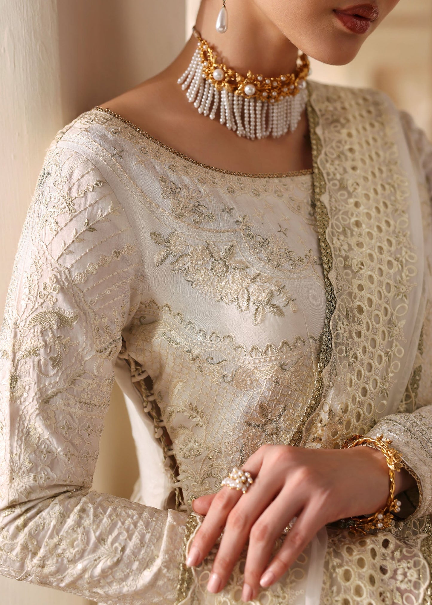 Kanwal Malik | Rea Luxury Pret 26 | Nira - Luxury Dress - available at Maria Faisal in UK and USA.