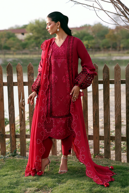 Zarposh | Summer Soiree | Cynelle - Luxury Dress - available at Maria Faisal in UK and USA.