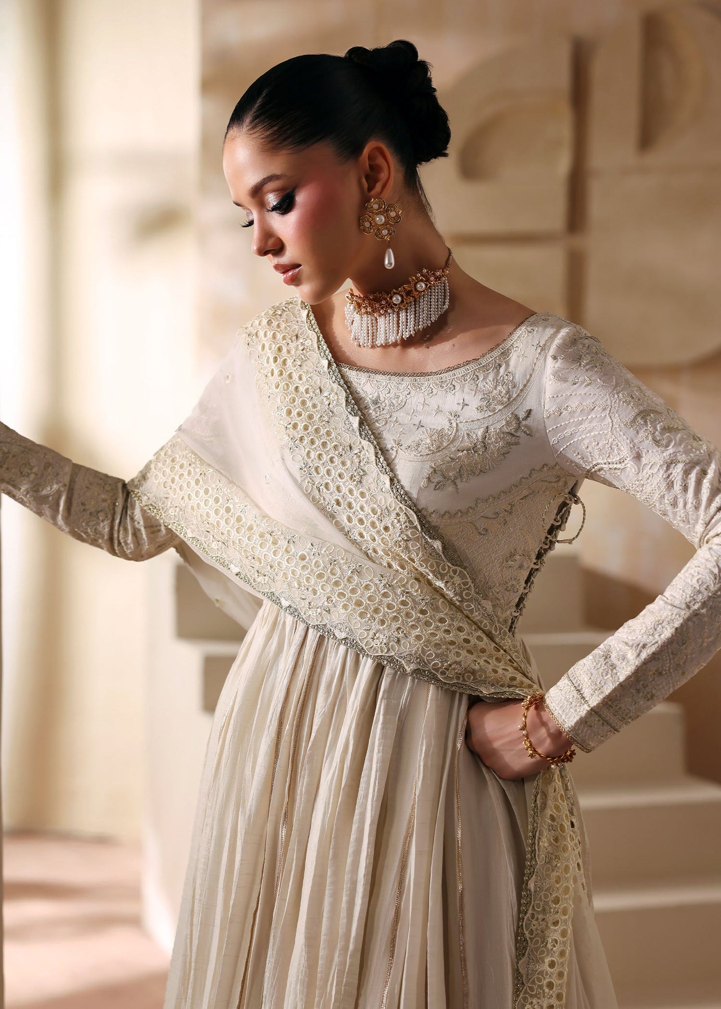 Kanwal Malik | Rea Luxury Pret 26 | Nira - Luxury Dress - available at Maria Faisal in UK and USA.