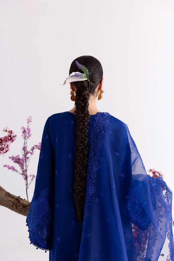 Enzo I Tu Es Aime I Bleue - Ladies Clothes - Maria Faisal
