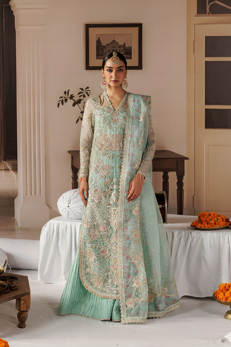 Afrozeh | Shehnai Wedding Formals 26 | Dastoor - Wedding Dress - available at Maria Faisal in UK and USA.