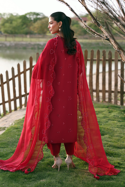 Zarposh | Summer Soiree | Cynelle - Luxury Dress - available at Maria Faisal in UK and USA.