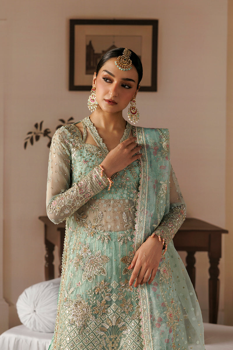 Afrozeh | Shehnai Wedding Formals 26 | Dastoor - Wedding Dress - available at Maria Faisal in UK and USA.
