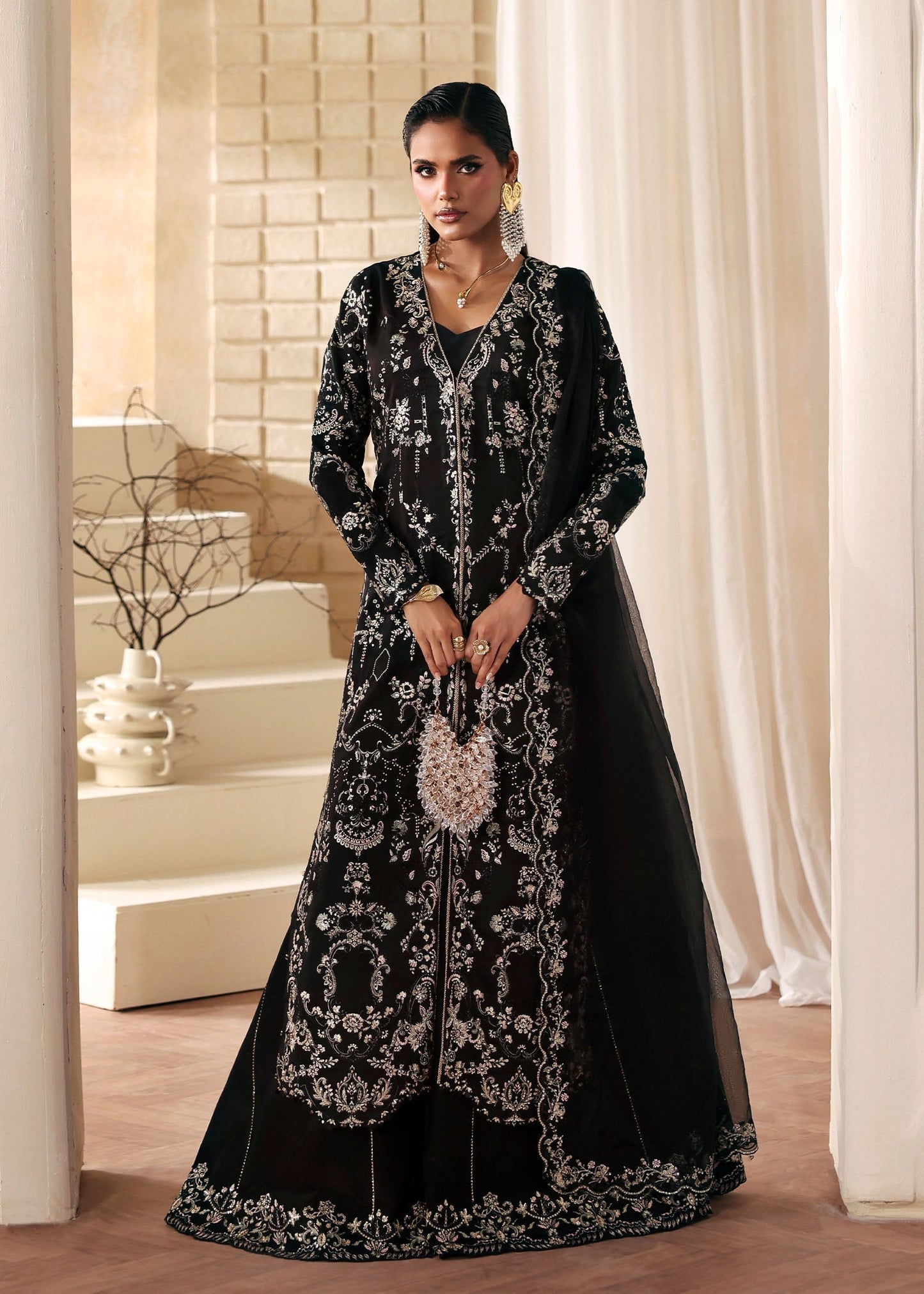 Kanwal Malik | Rea Luxury Pret 26 | Mahsa - Luxury Dress - available at Maria Faisal in UK and USA.
