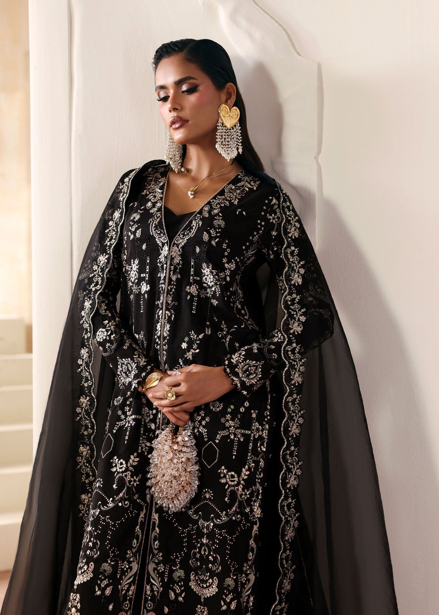 Kanwal Malik | Rea Luxury Pret 26 | Mahsa - Luxury Dress - available at Maria Faisal in UK and USA.